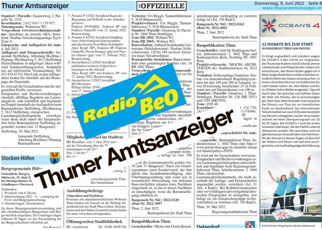 Es gibt was auf die Ohren