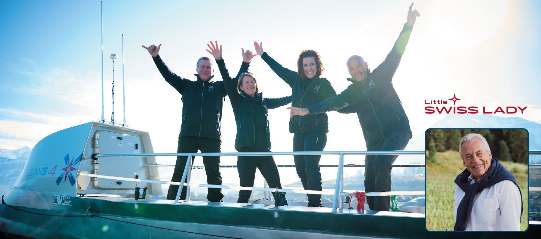 Pepe Lienhard wird Götti!